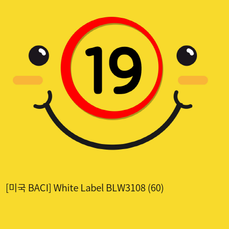 [미국 BACI] White Label BLW3108 (60)