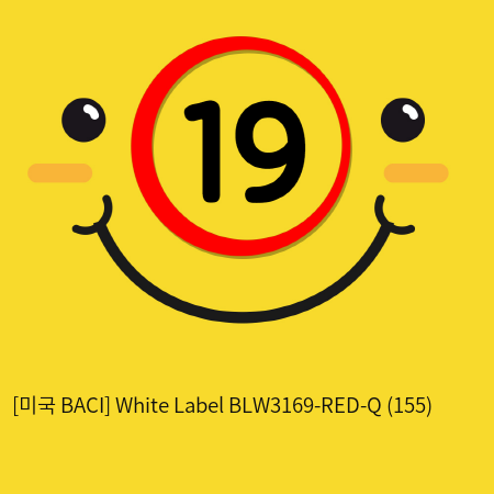 [미국 BACI] White Label  BLW3169-RED-Q (155)