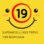 [LAPDANCE] LJ-3023 TRIPLE TIER BODYCHAIN